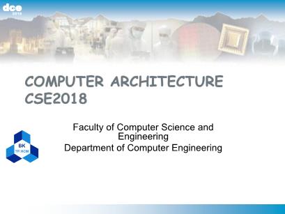 Computer architecture cse2018 - Assignment 1: Kiến trúc tập lệnh MIPS