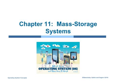 Computer Operating System - Chapter 11: Mass-Storage Systems