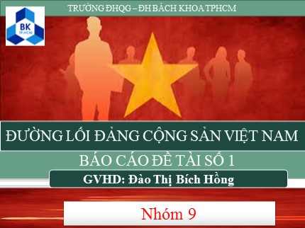 Đề tài: Trên cơ sở nghiên cứu những quan điểm chỉ đạo của Đảng về Công nghiệp hóa, hiện đại hóa và dựa trên cơ sở đánh giá thực trạng nguồn nhân lực hiện tại. Hãy nêu giải pháp để phát huy nguồn lực con người trong quá trình công nghiệp hóa hiện đại quá