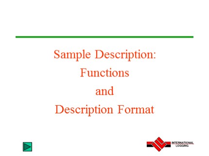 FE 02-16G Sample Description Format