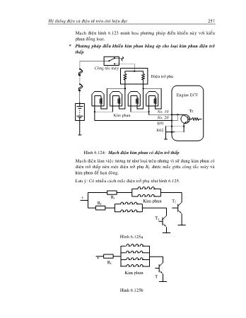 Giáo trình Kỹ thuật điện oto - Chương 06: Hệ thống điều khiển lập trình