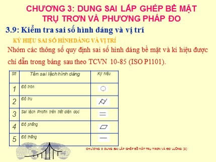 Bài giảng Dung sai và kỹ thuật đo - Chương 3: Dung sai lắp ghép bề mặt trụ trơn và phương pháp đo - Thái Thị Thu Hà (Phần 3)