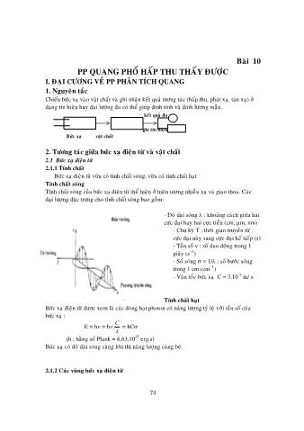 Bài giảng Hóa phân tích tham khảo - Bài 10: Phương pháp quang phổ hấp thu thấy được