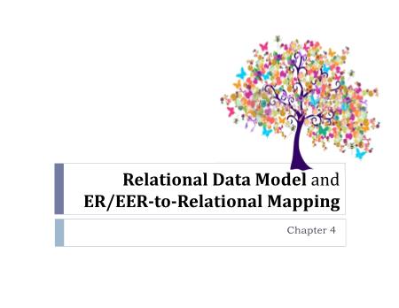 Database Systems - Chapter 4: Relational Model - Trương Quỳnh Chi