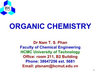 Organic chemistry - Chapter 1: Isomerism - Nam Phan