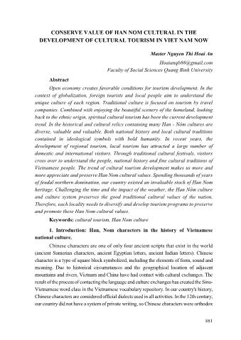 Topic Knowledge of peoples travel motivations and its association with destination selection plays a critical role in predicting future travel patterns. the objectives of this study were to uncover the travel experience of tourist associated with inner m